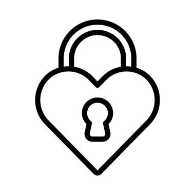 Kalp kilidi resimleme arkaplanı 