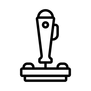 Oyun çubuğu web simge vektör çizim