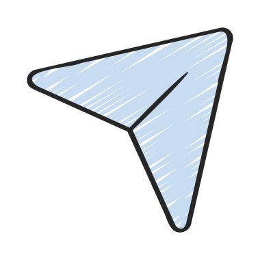 Simge vektör illüstrasyon tasarımı gönder