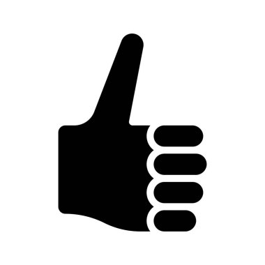 Baş Parmaklıklar Öndeki simge, vektör illüstrasyonu 