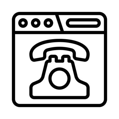 Web sitesi Sabit Satır Düğmesi vektör illüstrasyonuName 