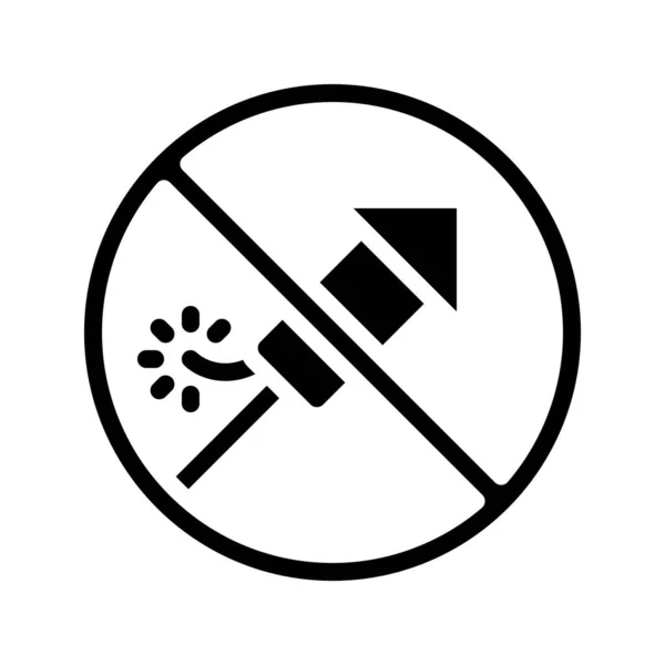 Havai fişek web simgesi vektör çizimi