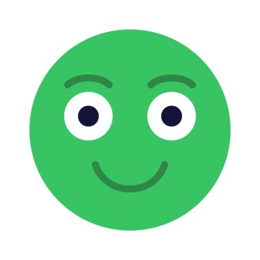 Mutlu Emoji vektör illüstrasyon tasarımı