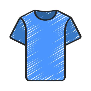 Kutu T-Shirt web simgesi vektör illüstrasyonu