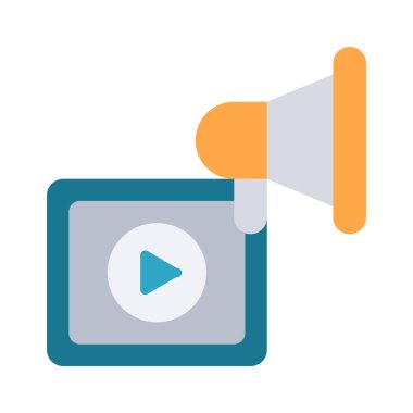 Video oynatımını kutsal kişilerin resmi, vektör çizim 