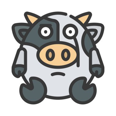 Müfettiş Simge Basit Vektör İllüstrasyonu