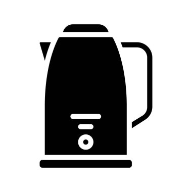 Kettle ağ simgesi vektör illüstrasyonu