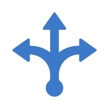 Bağlı Oklar web simgesi vektör illüstrasyonu