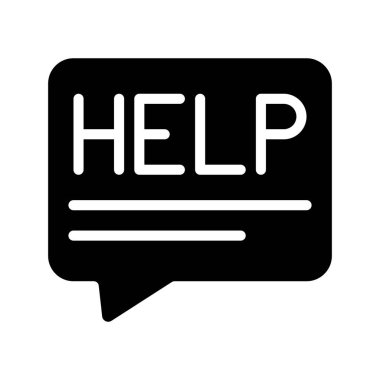 İleti Bubble simgesi resimleme arka planına yardım et 