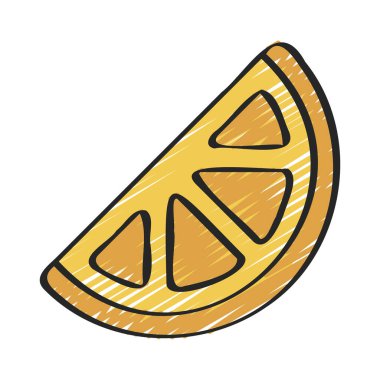Lemon slice  Flat Style