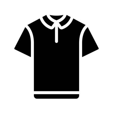 Polo Top web simgesi vektör illüstrasyonu
