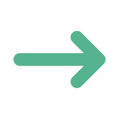 ok sağ simge vektör illüstrasyonu