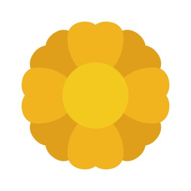  çiçek simgesi, vektör illüstrasyonuName 