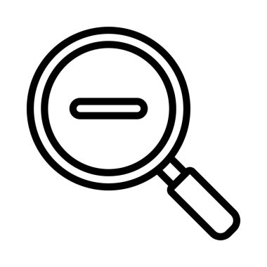 Uzaklaştır simgesi, vektör illüstrasyonu   