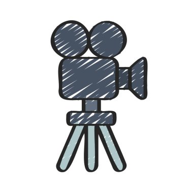video camera vector icon design