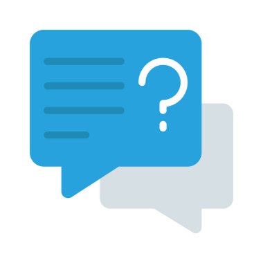 İletiler web simgesi vektör illüstrasyonu