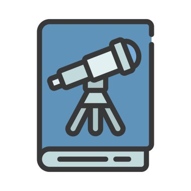 kitap simgesi, vektör illüstrasyonu basit tasarım