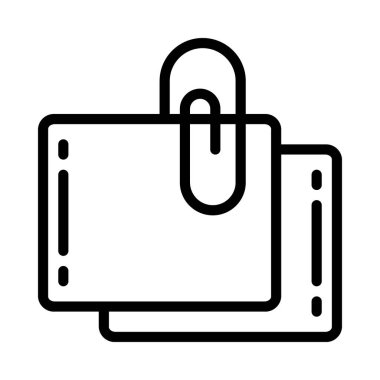 Notlar web simgesi vektör illüstrasyonu