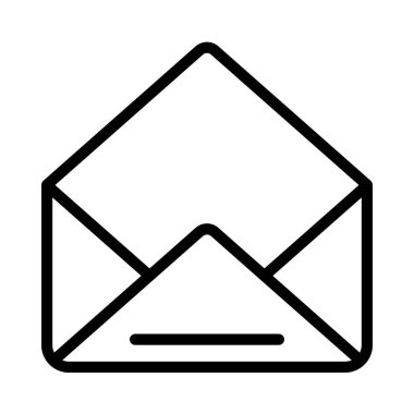 Harf web simgesi vektör çizimini aç