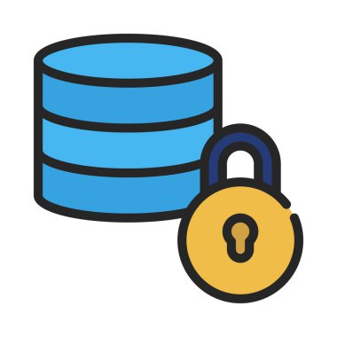 kilit illüstrasyon güvenlik vektör veri