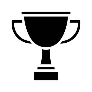 kupa ödülü izole edilmiş ikon vektör illüstrasyon tasarımı