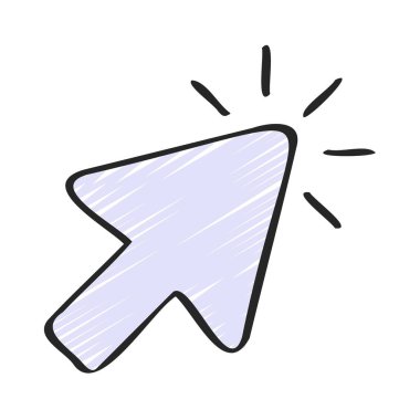 bilgisayar fare simgesi, vektör illüstrasyonu 