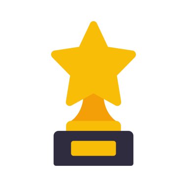 ödül ödülü simgesi vektörü beyaz arkaplanda izole edildi 