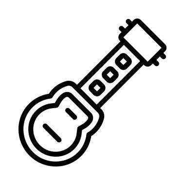 Gitar Oyunu Denetleyici Web simgesi çizimi