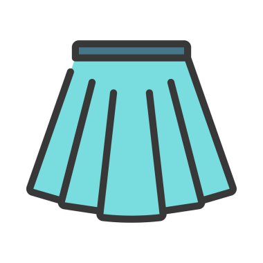 etek web simge vektör çizim