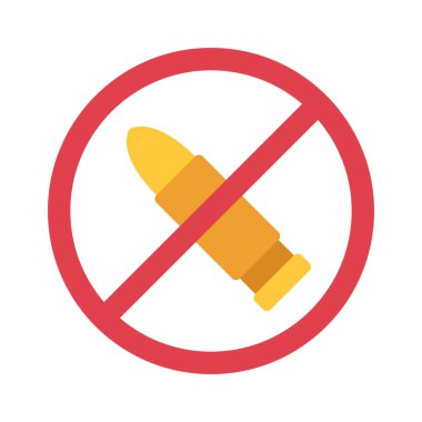 Mermi İmzalama Ağ ikonu vektör çizimi yok