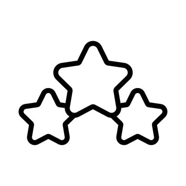 yıldızlar web simgesi vektör illüstrasyonu                                                  