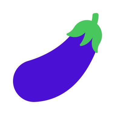 Patlıcan web simge vektör çizim