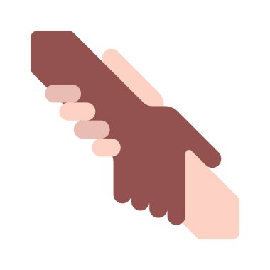 El Web simgesi vektör illüstrasyonuna yardım ediliyor