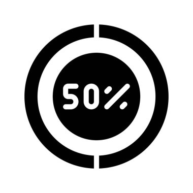  Yarı Turta Web simgesi vektör illüstrasyonuName