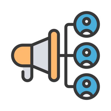 Sosyal Ad Erişim web simgesi vektör illüstrasyonuName