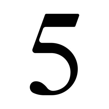 Beş Web simgesi vektör illüstrasyonu