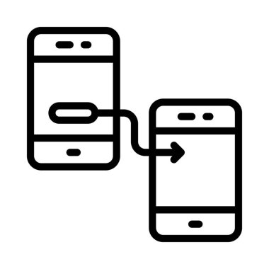 Web simgesi vektör illüstrasyonunun prototipi