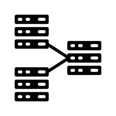 ağ simgesi, vektör illüstrasyonu basit tasarım