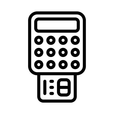 Mobil Ödeme Terminal vektör simgesi 