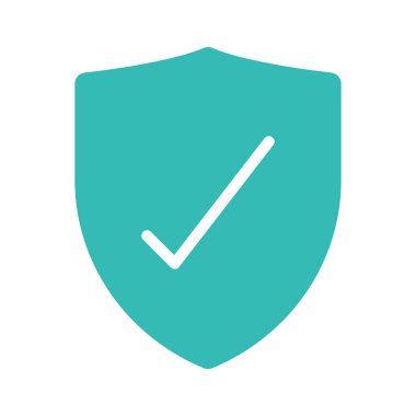 Kalkan basit kutsal kişilerin resmi, vektör çizim