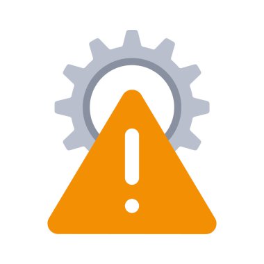 Risk Yönetimi web simgesi vektör çizimi