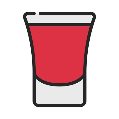 Glass Web simgesi vektör illüstrasyonu