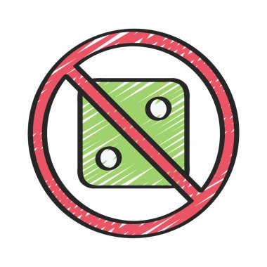 Kumar web simgesi vektör illüstrasyonu yok