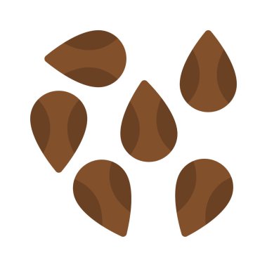 Chia Tohum Web simgesi vektör illüstrasyonu