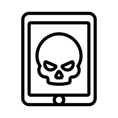 Tablet Aygıtı Hack Web simgesi çizimi