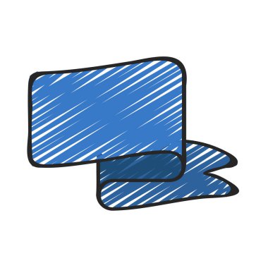 Akan Kurdele Web simgesi vektör illüstrasyonu