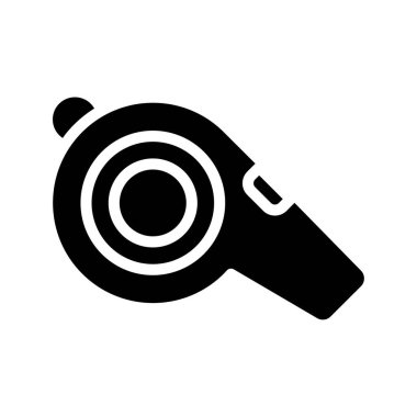 Islık simgesi vektör çizimi tasarımı