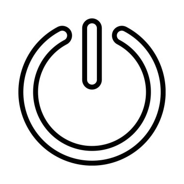 Güç İşareti vektör çizimi 