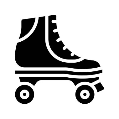 Paten web simgesi vektör illüstrasyonu