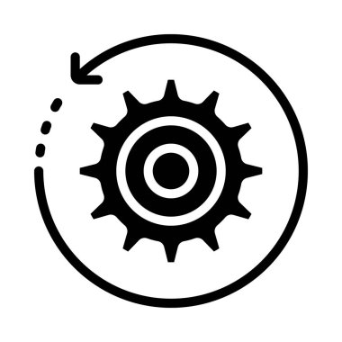 Ters mühendislik simgesi vektör illüstrasyonuName